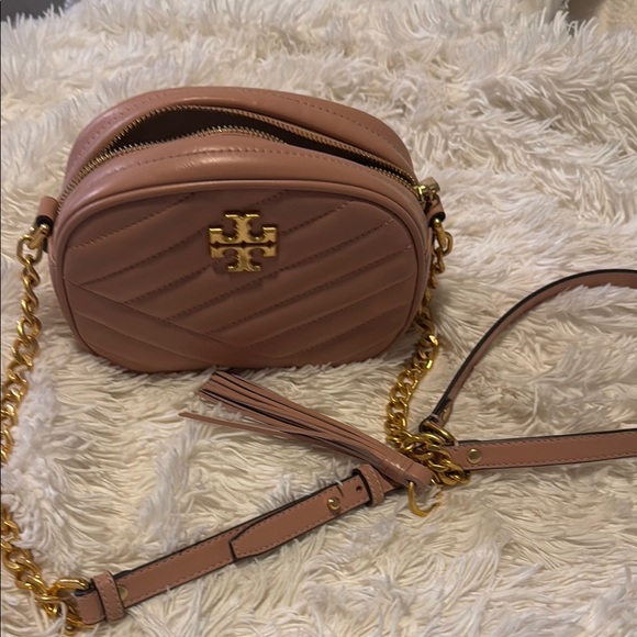 Tory Burch Pink Quilted Crossbody Bag - Picture 2 of 2